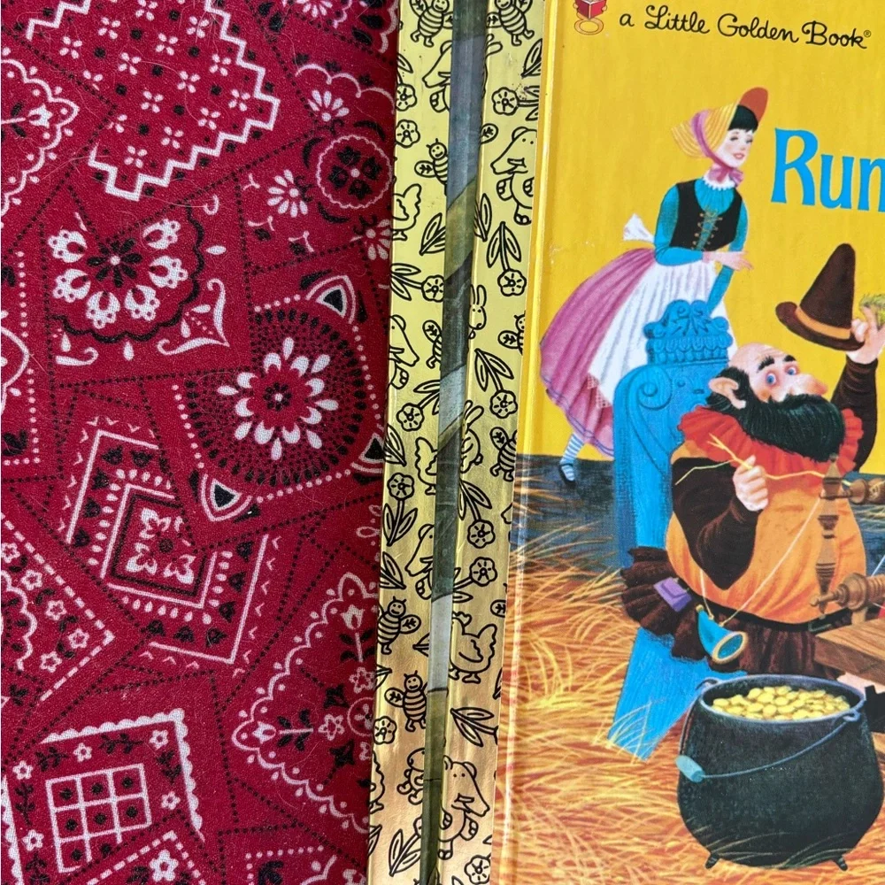 Jack & the Beanstalk Rumpelstiltskin Little Golden Books Chick-fil-A Series